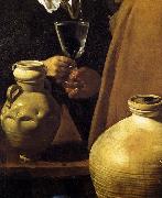 VELAZQUEZ, Diego Rodriguez de Silva y The Waterseller of Seville (detail) oil painting artist